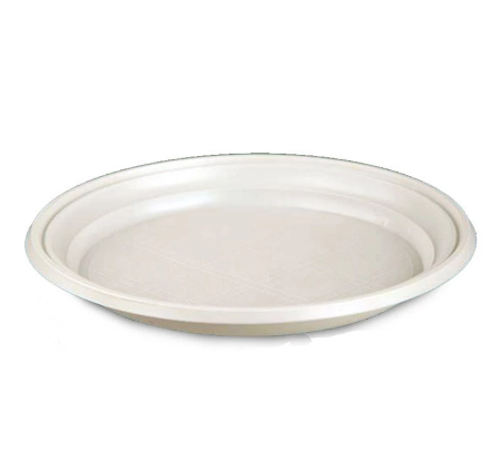 Тарелка одноразовая пластиковая 16,5см 50шт/упак