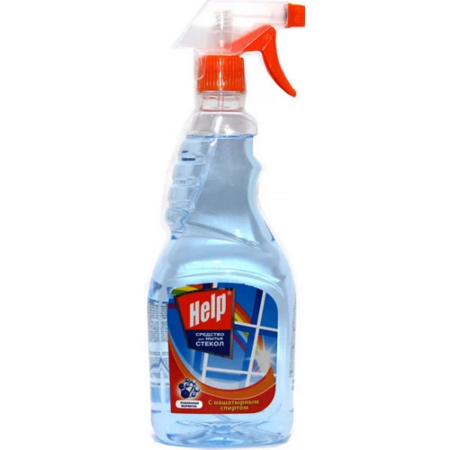 Хелп средство для стекол с нашатырным спиртом 500мл