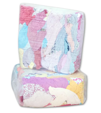 Ветошь х/б постельное бельё ЦВЕТНОЕ 10 кг/уп