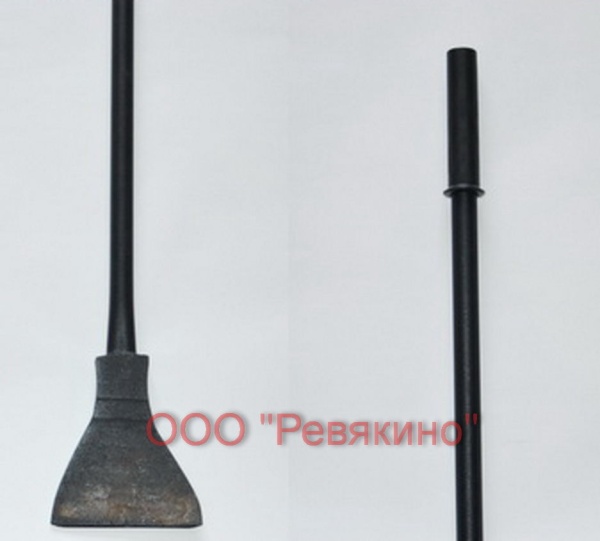 Ледоруб-топор ЛИТОЙ Б2 с мет. ручкой 2кг