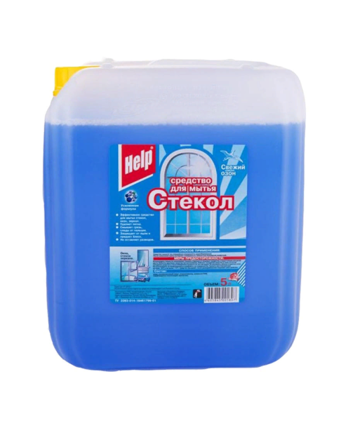 Хелп средство для стёкол 5л 