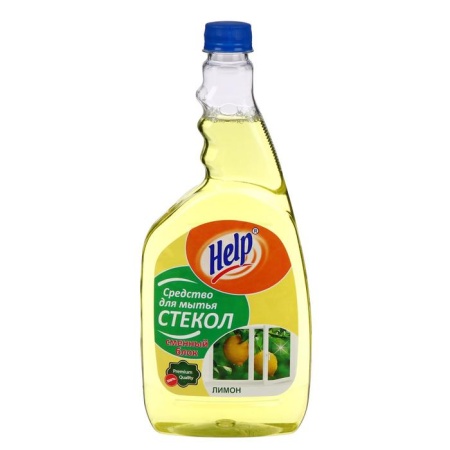 Хелп 500мл ср-во для стекол запасной блок