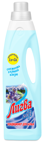 Кондиционер-антистатик Лигва-Софт 1л  концентрат СВЕЖЕСТЬ ГОРНОГО ОЗЕРА