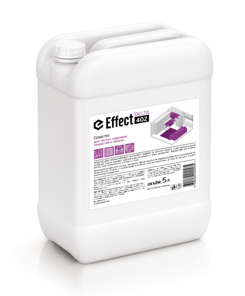 ЭФФЕКТ Дельта-402 5л для чистки ковровых покрытий и обивки