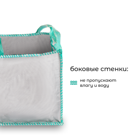 Сумка с ручками для растений, для живой изгороди (100х25х35)