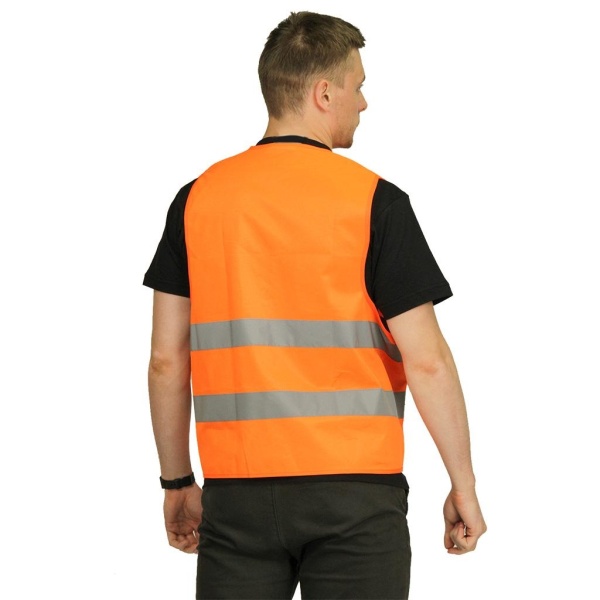 Жилет сигнальный СОП-2  оранж. р. XXL