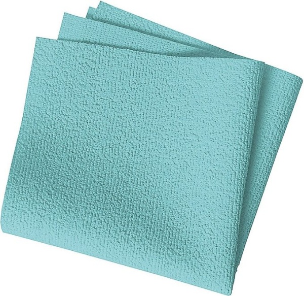 Салфетка для мебели из микрополимера 40*40 310г/м2 зеленая / КЛАССИК PVA/PU