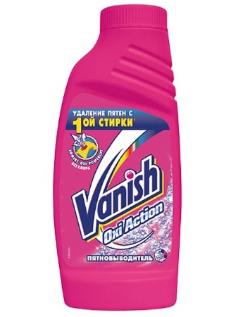 Пятновыводитель Ваниш 1л для цветного белья