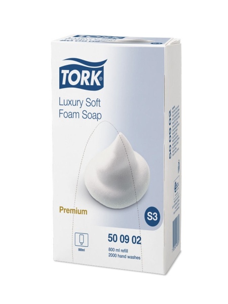 Мыло S3 пена Premium 800мл люкс прозрачное