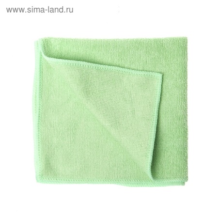 Салфетка для мебели из микрофибры 30*30 ВИТРАЖ | ЗЕЛЕНАЯ