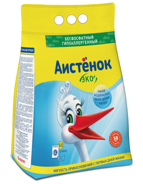 Стир.порошок Аистенок, 4000 гр
