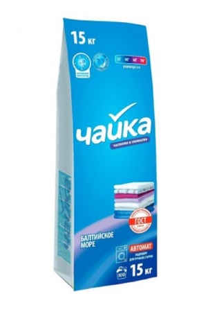 Стиральный порошок Чайка-автомат  15 кг УНИВЕРСАЛ БАЛТИЙСКОЕ МОРЕ