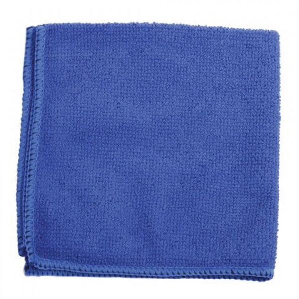 Салфетка для мебели из микрофибры 30*30 ВИТРАЖ | СИНЯЯ