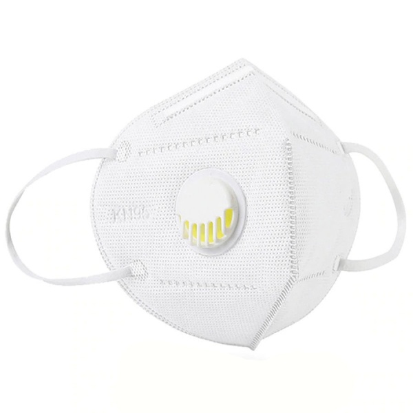 Респиратор лепесткового типа с клапаном выдоха KN95 FFP2