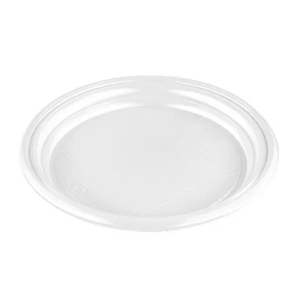 Тарелка пластиковая 20,5см 100шт