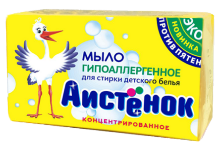 Мыло хозяйственное Аистенок  200г  72%
