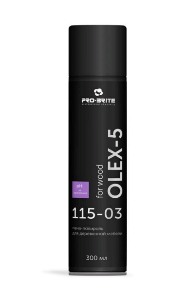 Пробрайт Олекс-5 300мл аэрозоль для чистки и полировки мебели / 115-03