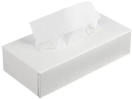 Салфетки косметические 2сл 100листов белые Plushe Professional 