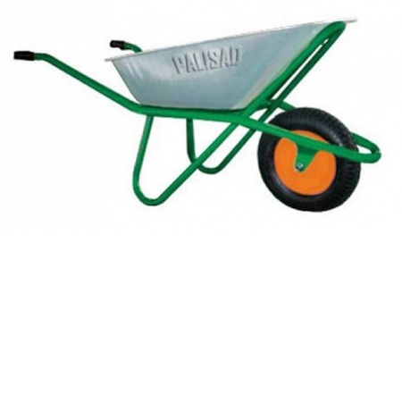 Тачка строительн.СВАРНАЯ. надувн. колесо г/п-200кг, объем-90л