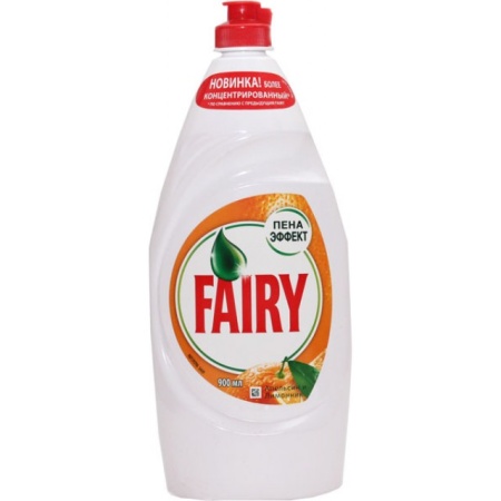 Фейри 900мл АПЕЛЬСИН И ЛИМОННИК средство для мытья посуды 
