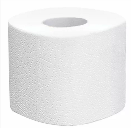 Бумага туалетная  2сл. ХАЯТ ФОКУС 8 рул/пач ,белая