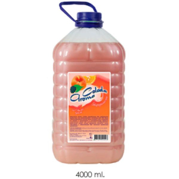 Мыло жидкое 4л АРОМА КОЛАДА Эйфорическое розовое