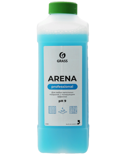 ГРАСС Арена 1л нейтральное моющее средство с полирующим  эффектом