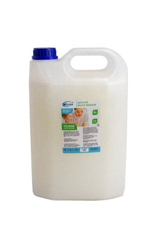 Мыло жидкое 5л VCLEAN чистые ладошки детское