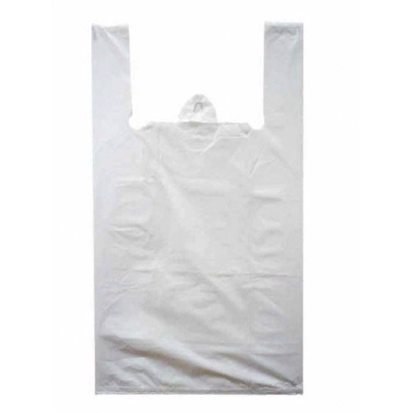 Пакет-майка белая 30*57 35мкм ПВД 500шт/уп