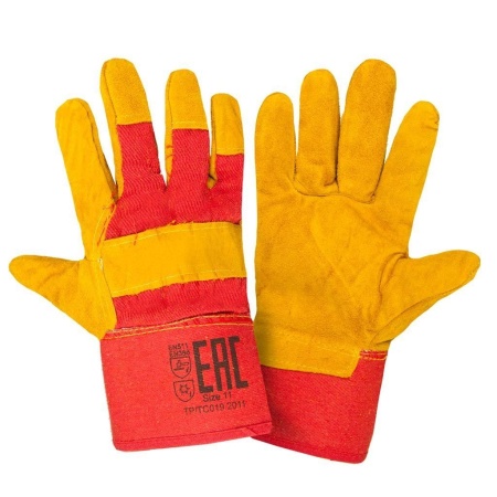 Перчатки спилк. комбинир. арт.0112-11 RU